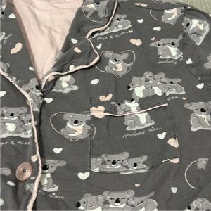 Women's PJ Salvage Gray/Pink Koala
Pajama Set - MEDIUM